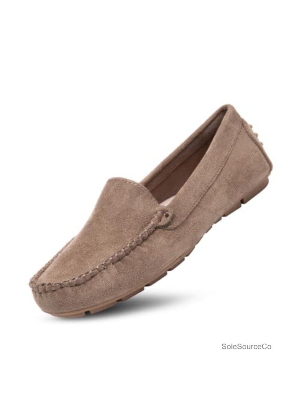Women's Slip On Loafers Suede Comfort Business Casual Flats